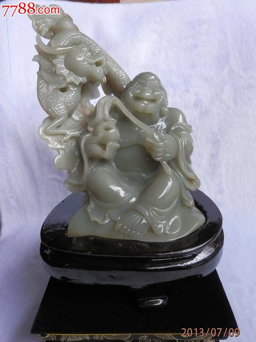 和田青玉降龙罗汉摆件_价格8000.0000元_第2张_7788收藏__收藏热线