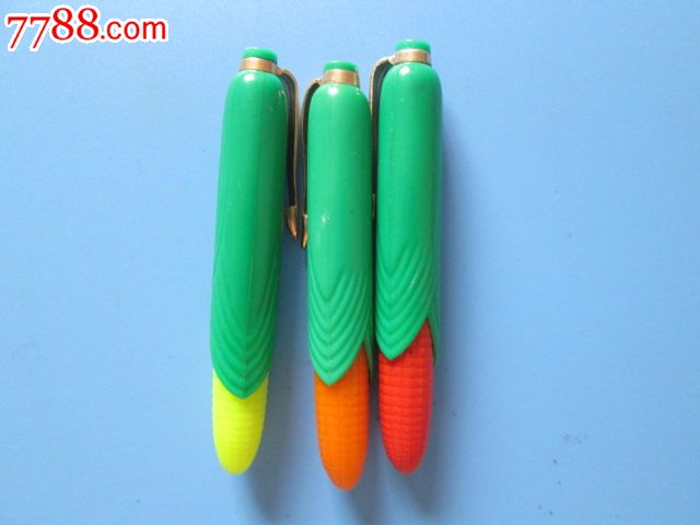 玉米型钢笔(3支合售)