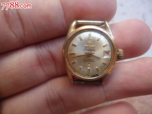 全自动包金梅花表