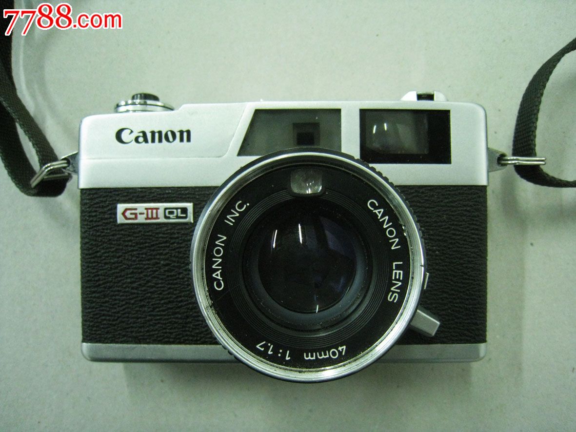 佳能牌canon-ql17老相机