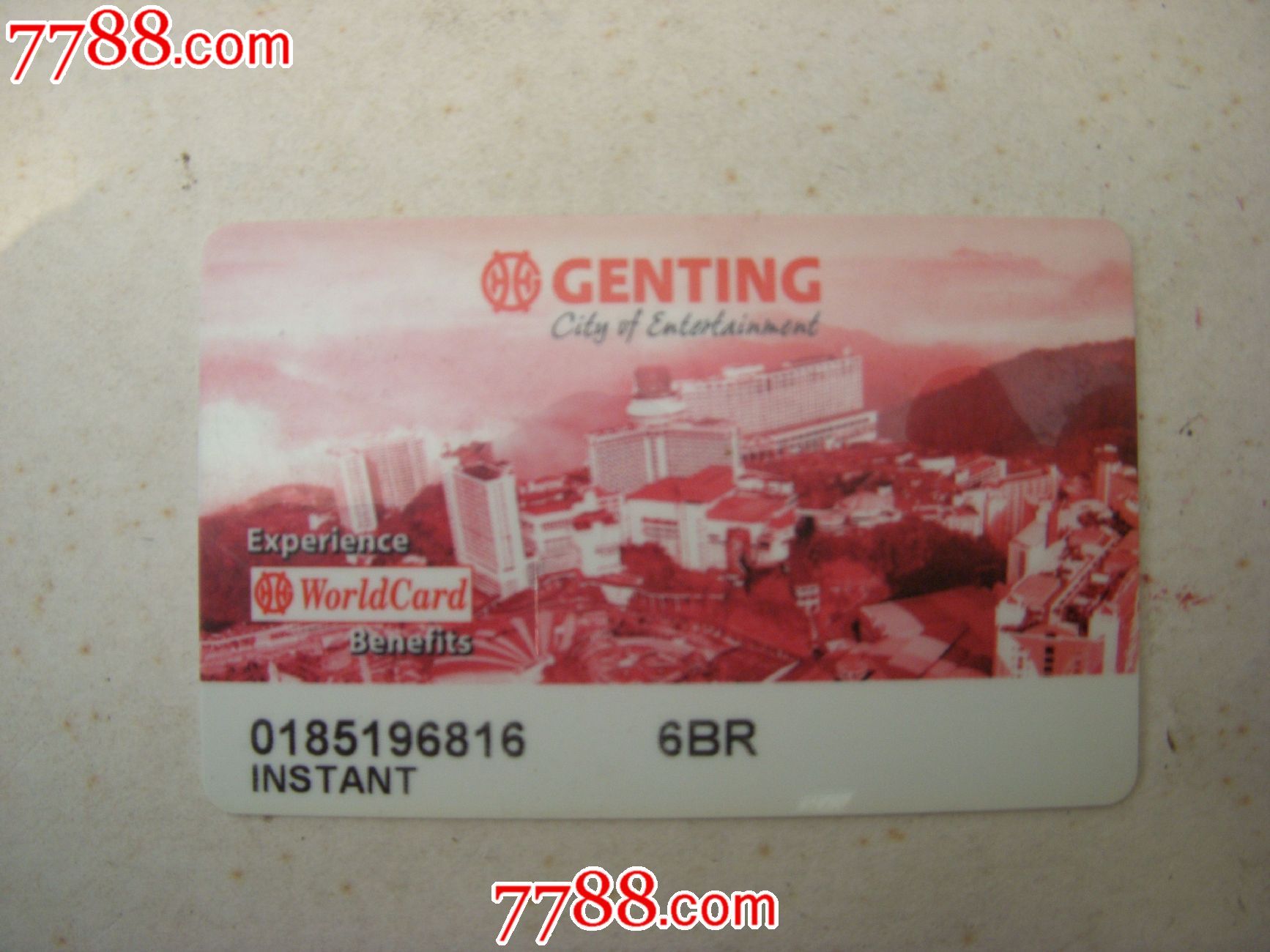 genting大酒店门卡-价格:10元-se19453274-门锁卡/房卡-零售-7788收藏