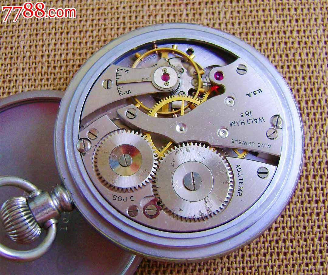 二战美军怀表~~总成部件