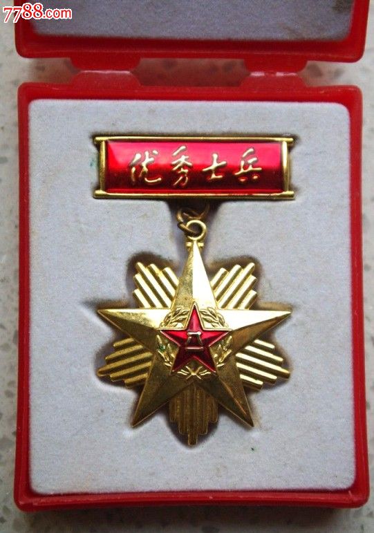 武警部队优秀士官奖章图片