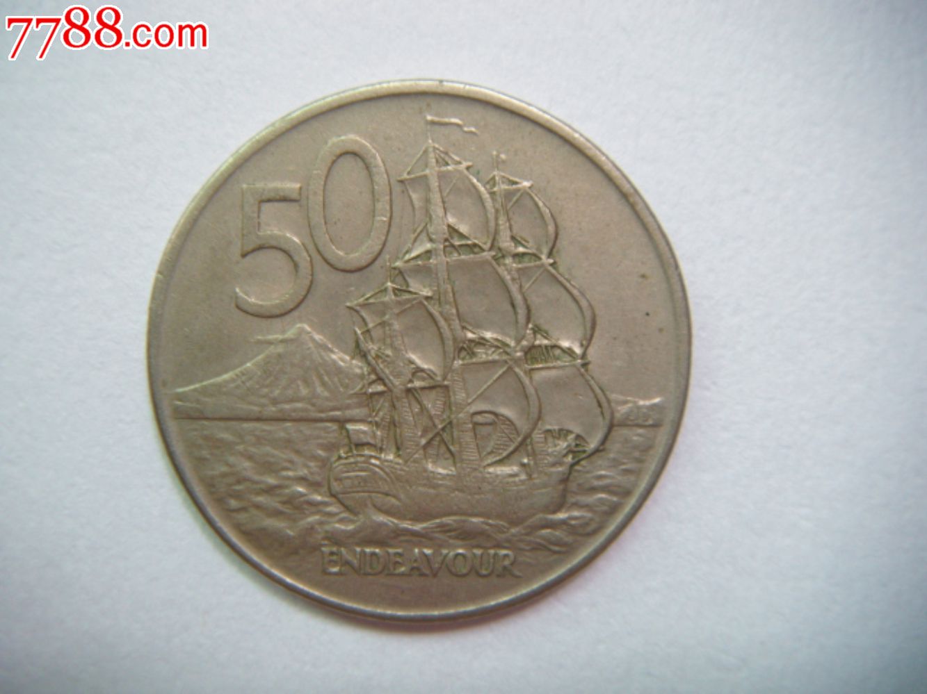 新西兰币1972年50分