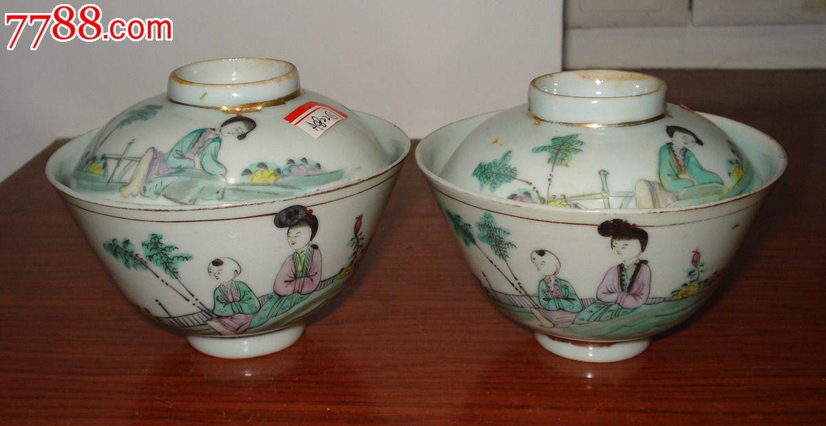 民国大师王利生造茶蛊一对(a0822)