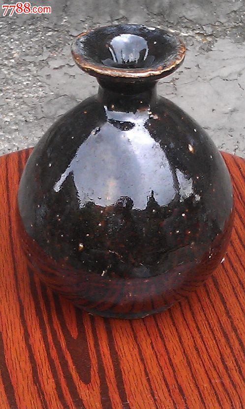 民国古董陶酒瓶