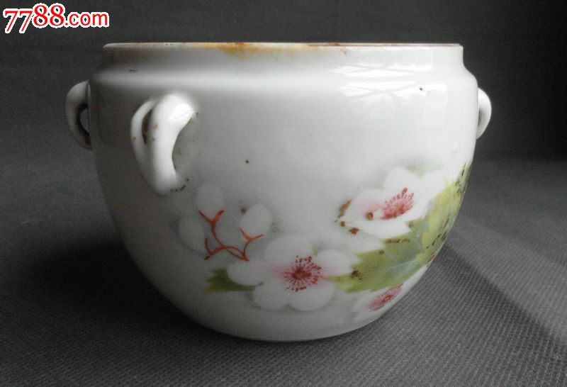 民国"杨洪盛出品"春雨梨花小粥罐