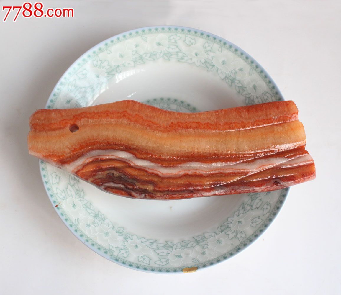 特价猪肉石大块五花肉石精品腊肉石扣肉石彩霞石天然奇石z173