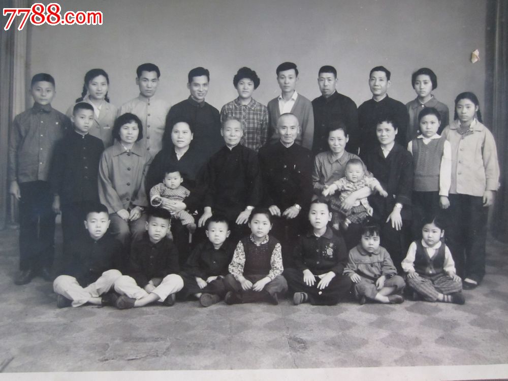 大家族合影(老照片)