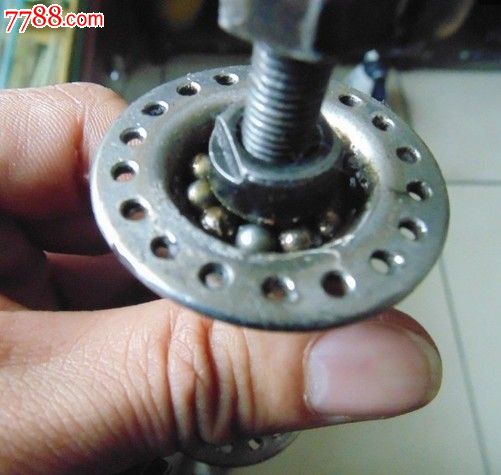 德国老自行车.卧狗前轴总丞.