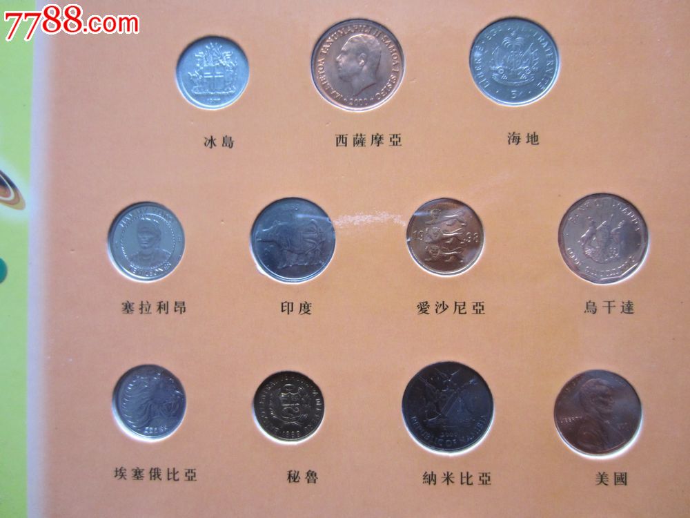 外国硬币识别大全图片图片