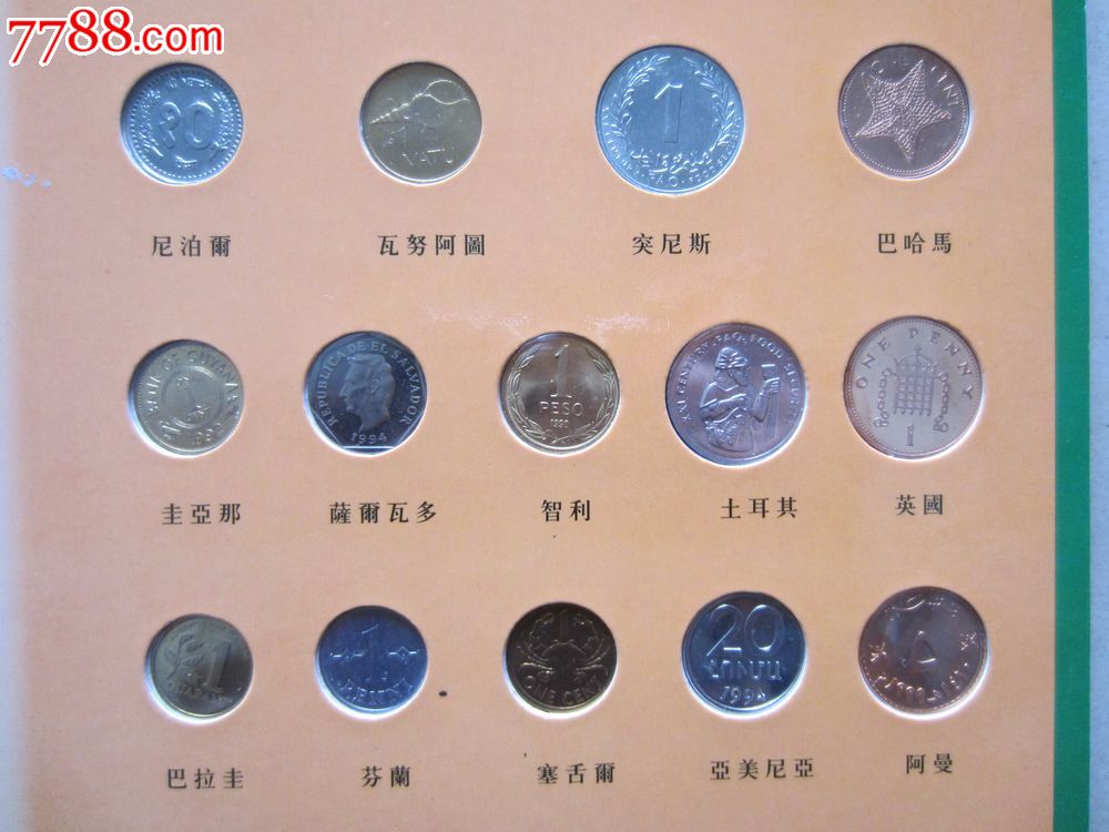 世界各国币种图片