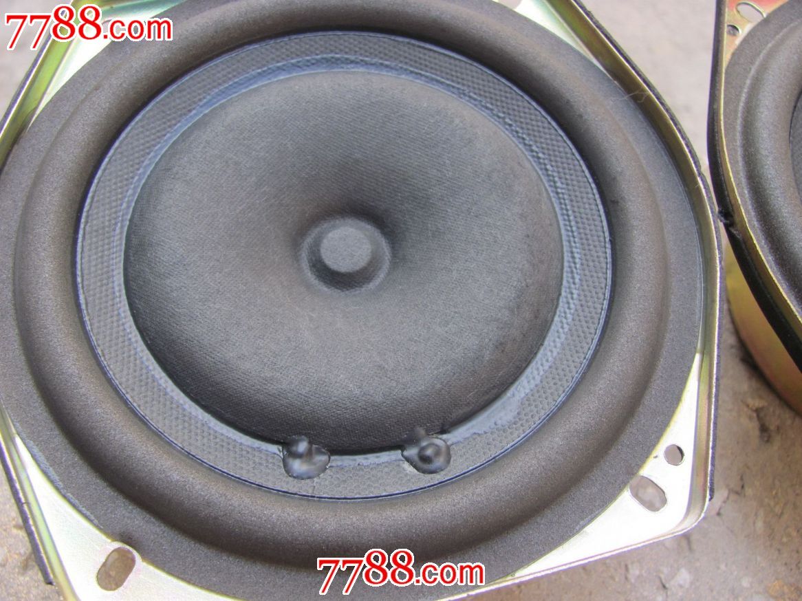 拆机喇叭老电视里的ate超重低音喇叭1组2个
