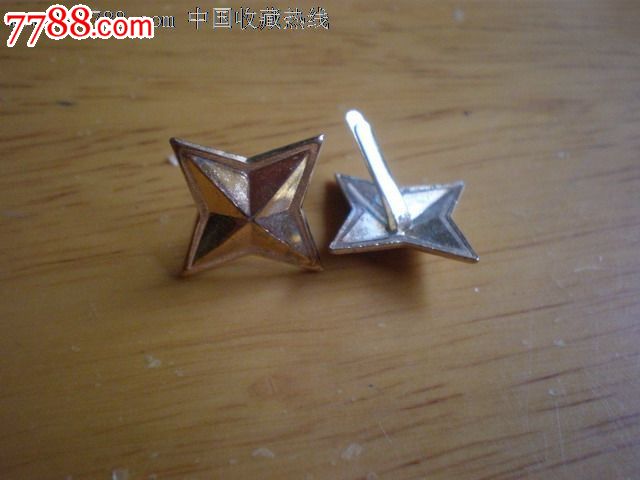 退役95式警察警衔肩章星徽一个