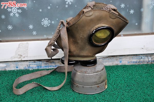 抗战国军27式防毒面具
