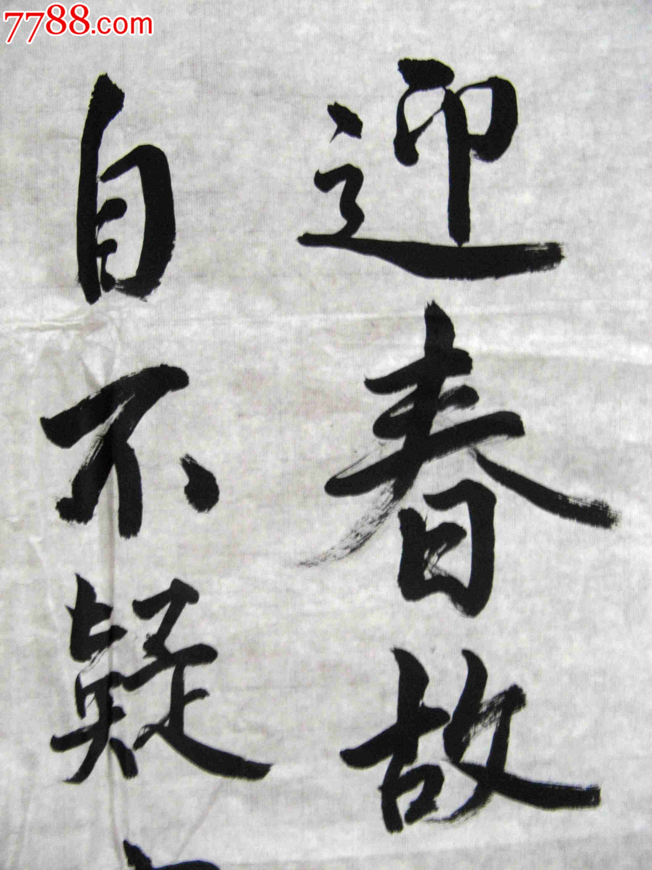 三尺条幅无款行书录谢燮诗《早梅》