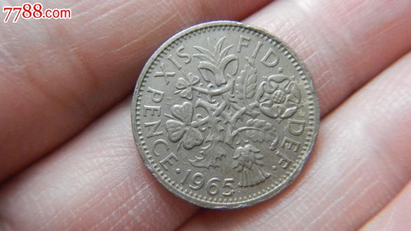 英国1965年六便士