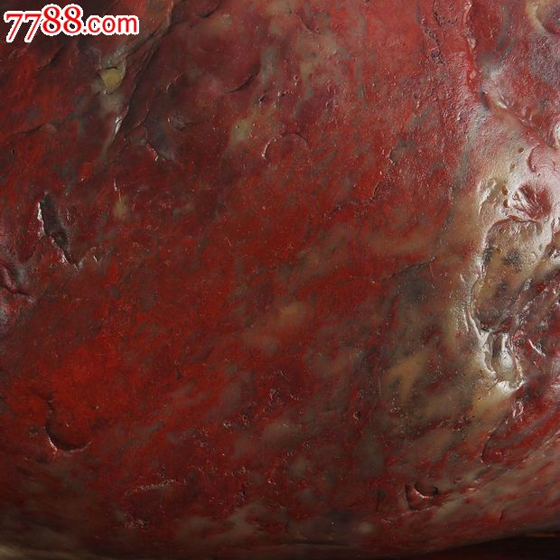 宜居品阁龙胜红/桂林鸡血红碧玉鸡血石精品水冲原石ywsl026