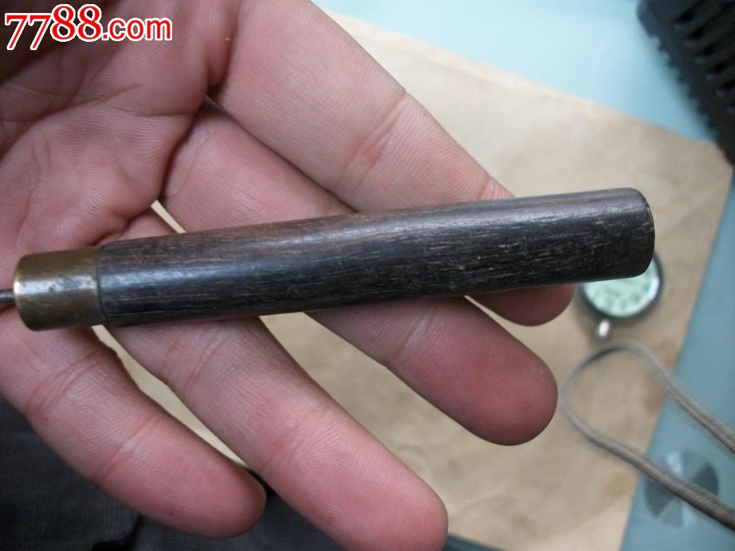 刚收获得一件老红木棍-木棍/擀面杖--se20781217-零售-7788收藏__收藏