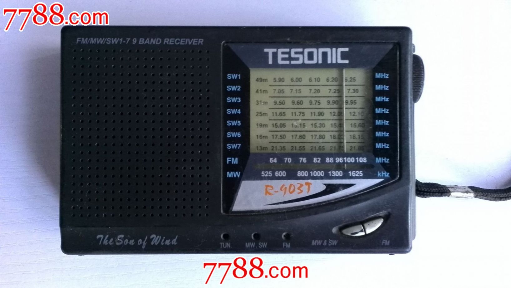 德生牌r-903t9波段收音机-三用机/两用机--se20874980-零售-7788收藏_