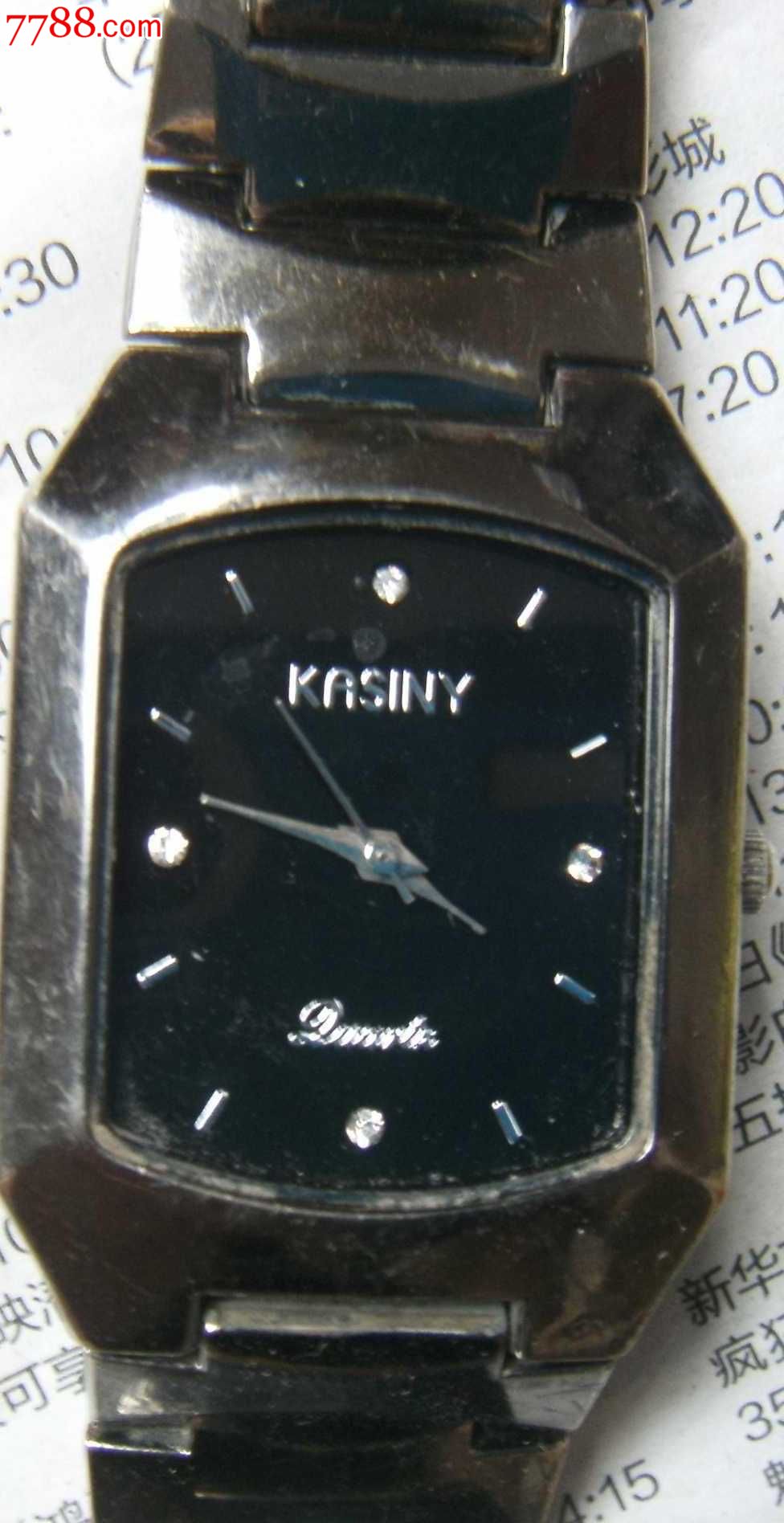 卡西尼手表图片