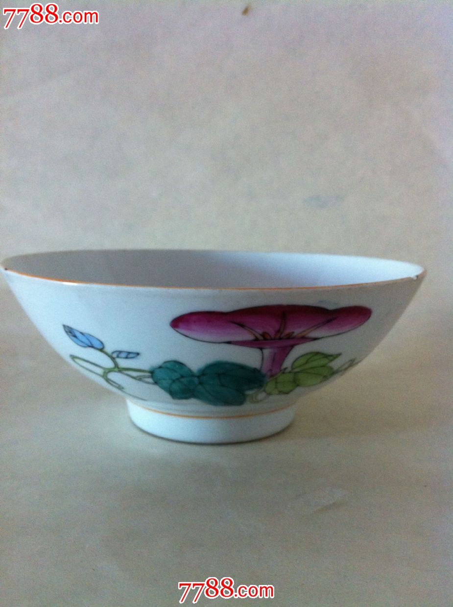 景德镇花卉瓷碗