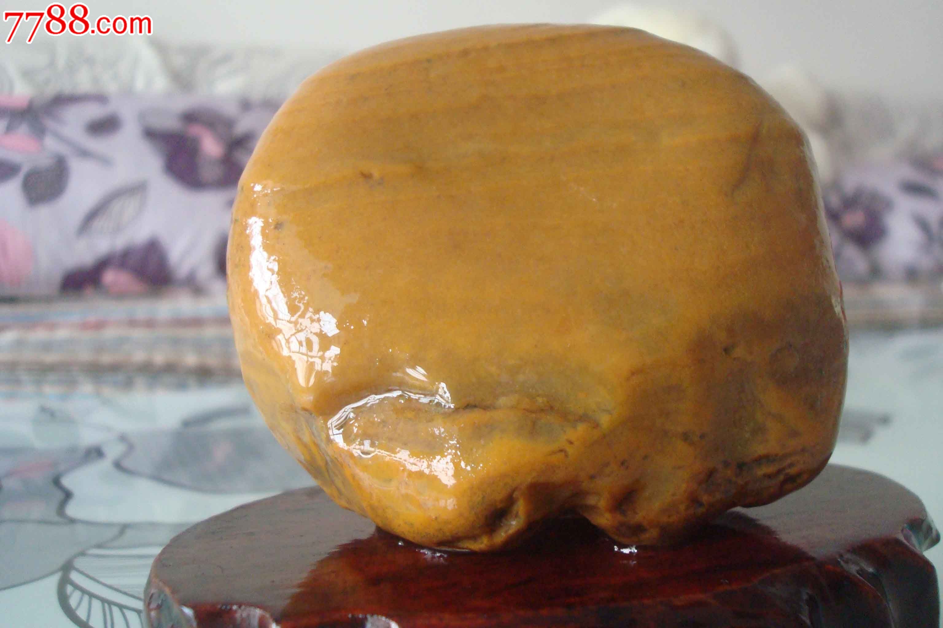 黄龙玉籽料原石心愿无底座