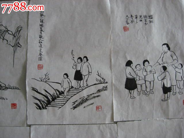 著名畫家,翻譯學家【豐一吟】漫畫作品10副小品!