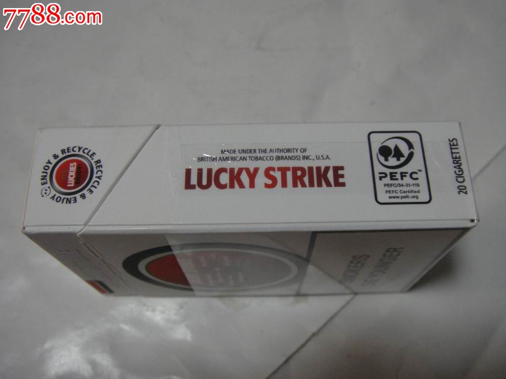 原装美国货【luckystrike～红圈3d】