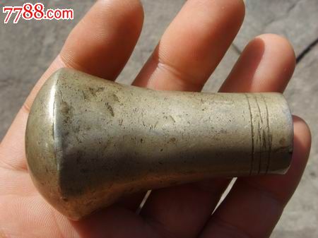 白铜文明棍把手