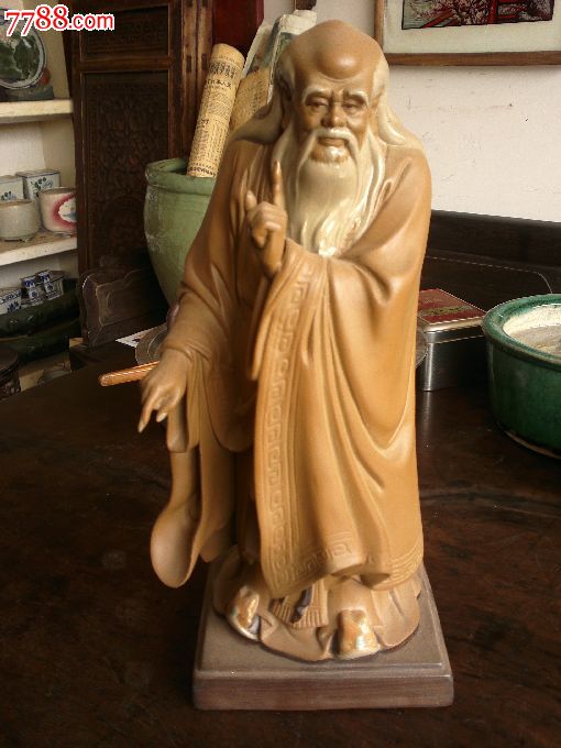 孔子像-se21636629-泥人张/泥塑-零售-7788收藏__收藏热线