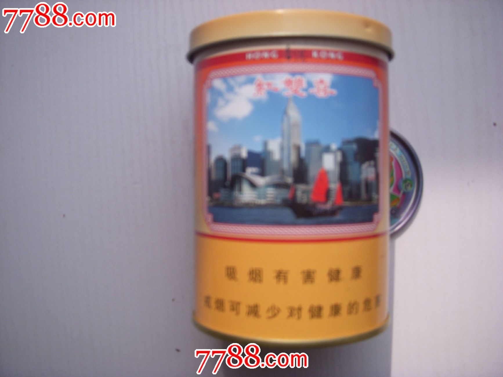 香港南洋兄弟烟草纪念版红双喜烟听