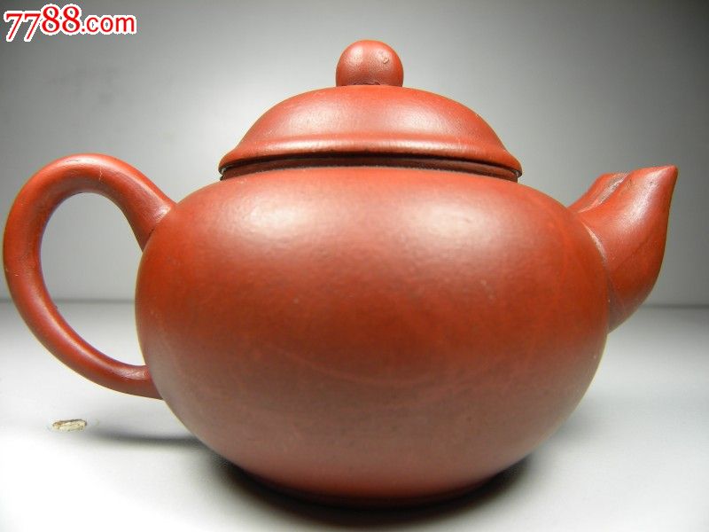 清代精品--【朱泥双嘴】老紫砂壶■--好壶可遇不可求_紫砂壶_图片