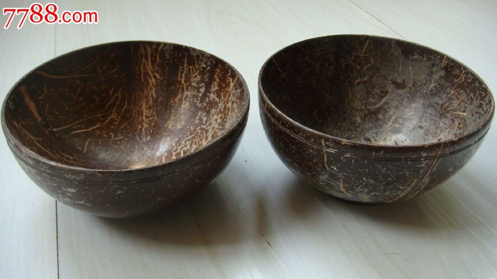 椰壳碗3只