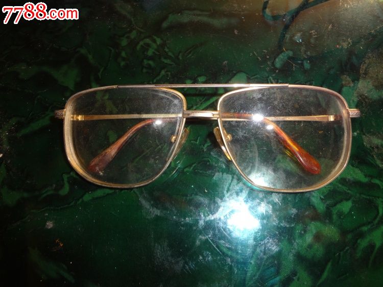 90年代金边变色400度眼镜