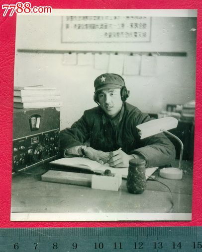 报务兵练业务,大照片