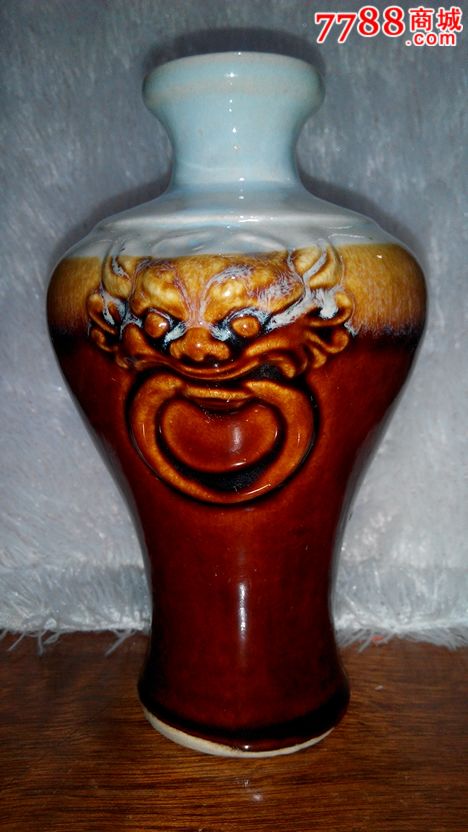 老厂生产彩瓷【虎头瓶】_花釉/窑变瓷【宇宙书店】_第4张_7788瓷器