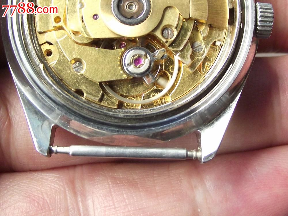 铁达时黄色机芯2878