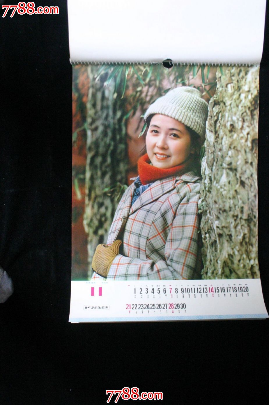 1982年中国电影演员挂历