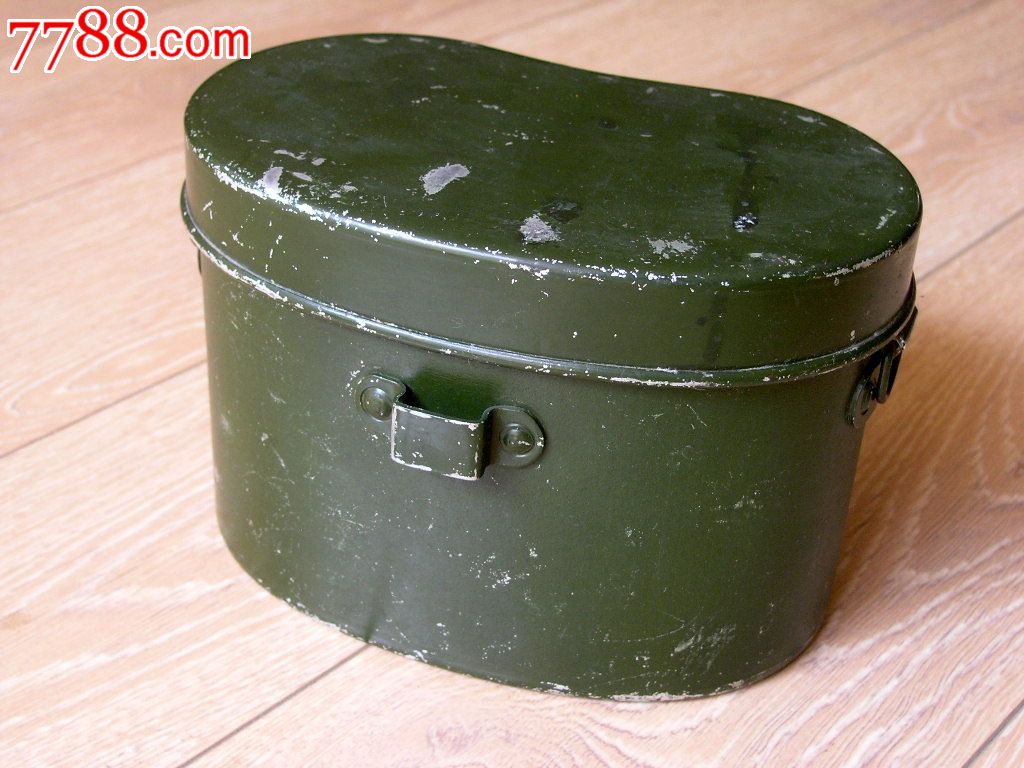战争收藏140401-二战日军多层腰形行军铝制饭盒