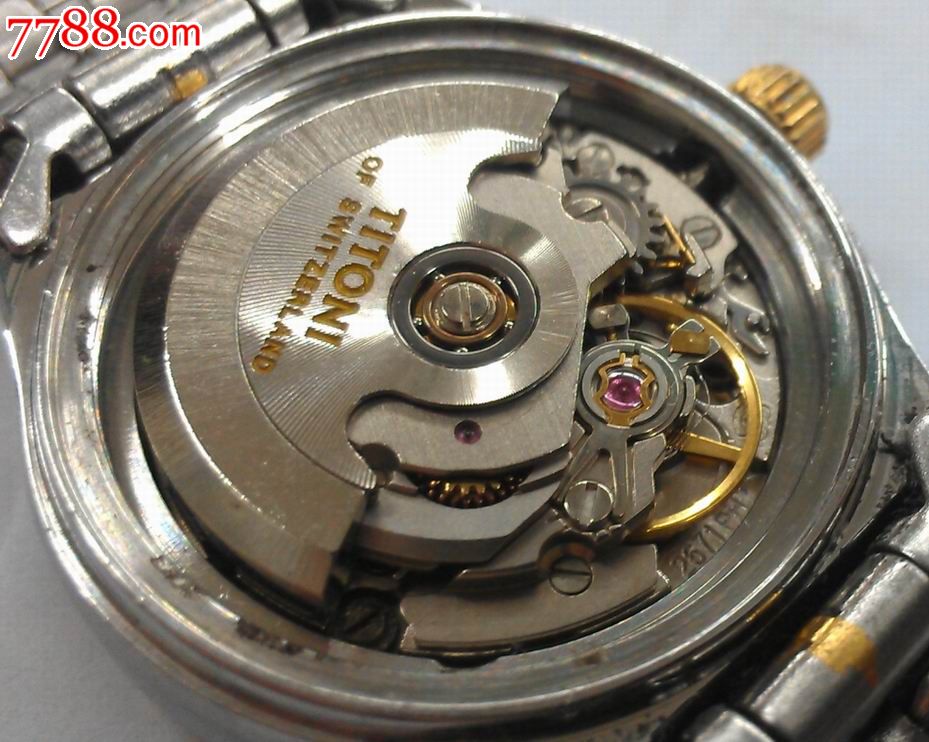 梅花女表2671机芯带微调!
