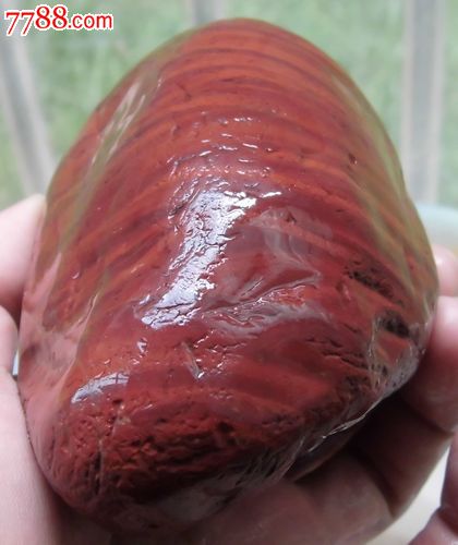 长江石金沙江石小石头红碧玉红木纹理色彩园林把玩天然原石奇石雨花