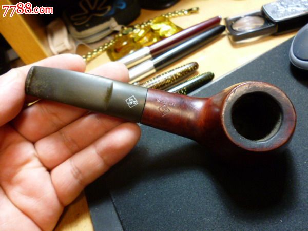 古董烟斗顶级品牌——bbb牌石楠木烟斗!智慧女神系列