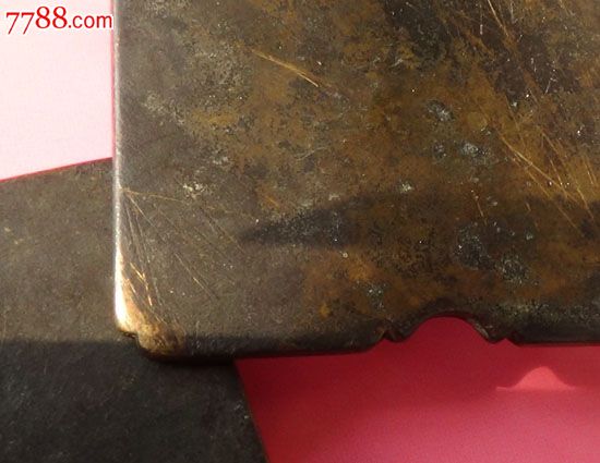 铜制赌具押宝用的宝盒包浆老旧