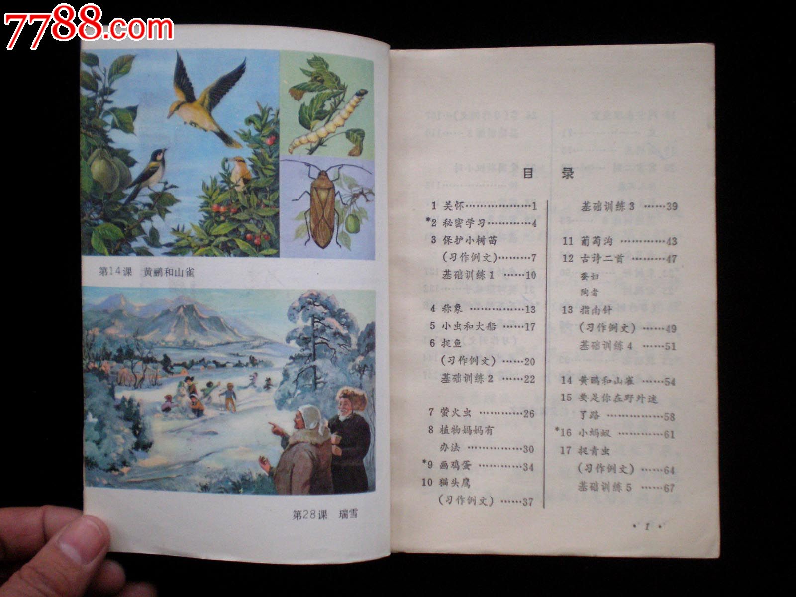 全日制六年制小學課本語文第五冊(80後懷舊)