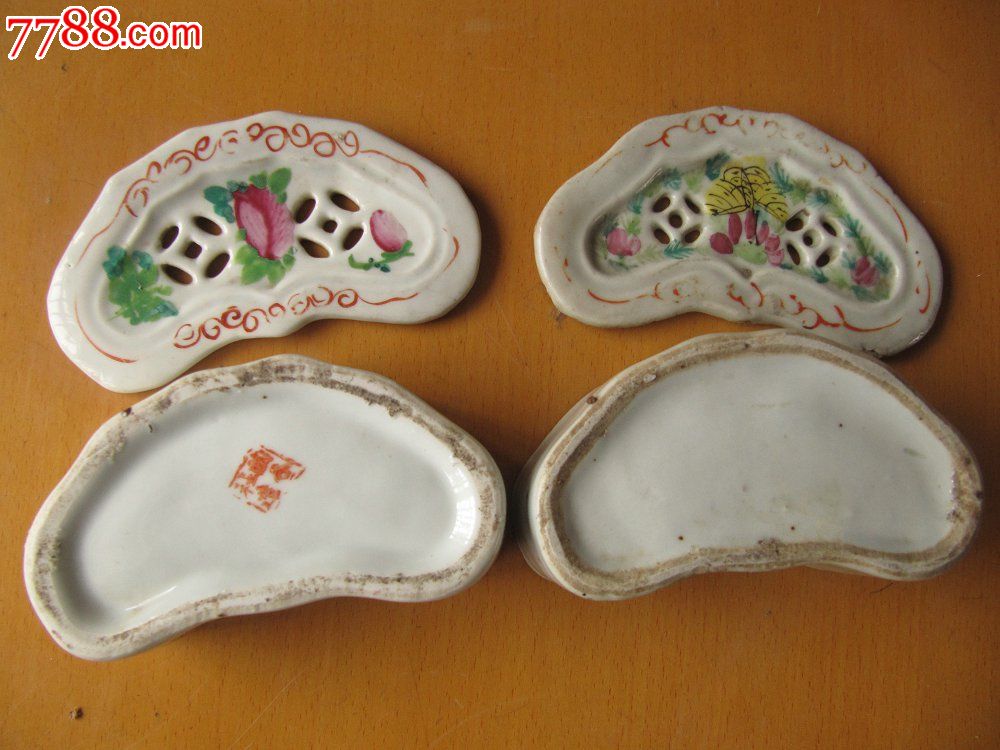 晚清针线盒二只