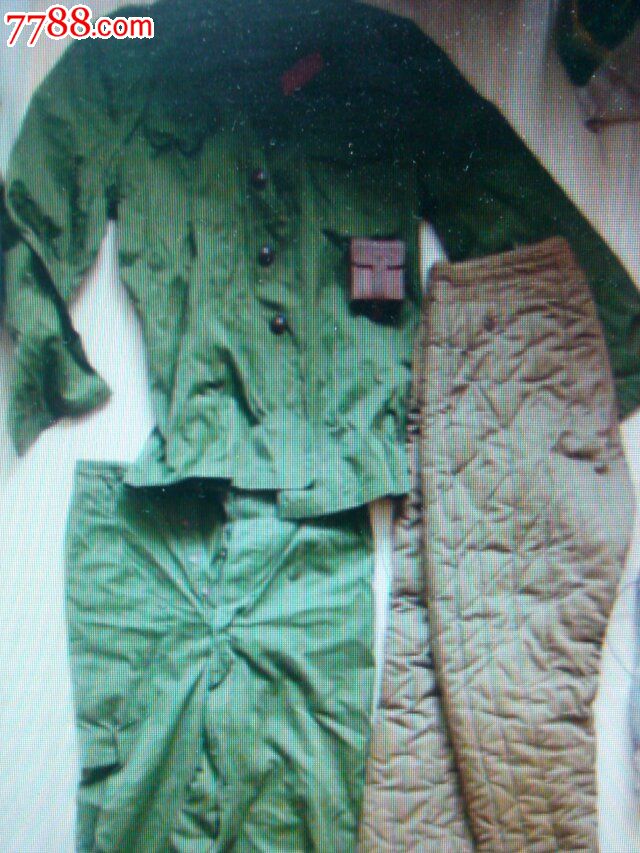 60年代军官的服装一套.
