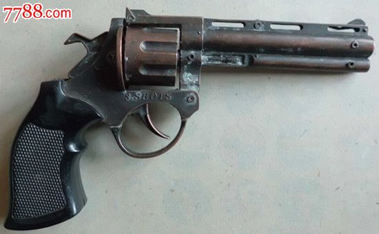 金属炮子枪,带2连炮子