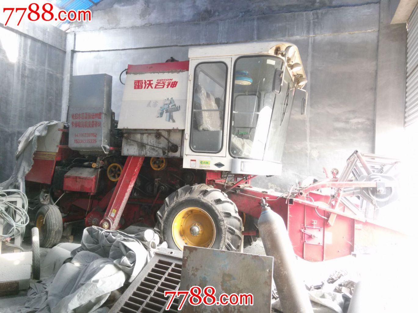 福田雷沃谷神麦客小麦联合收割机