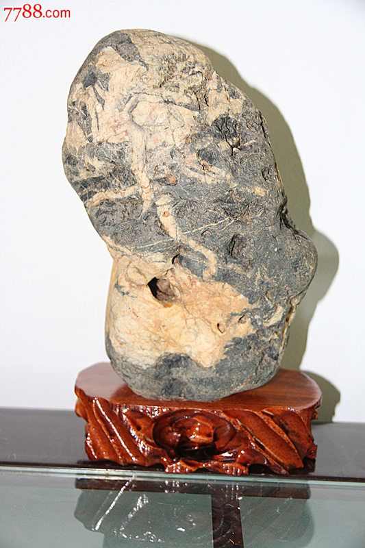 南水北调水源地汉江原生态水磨石奇石摆件